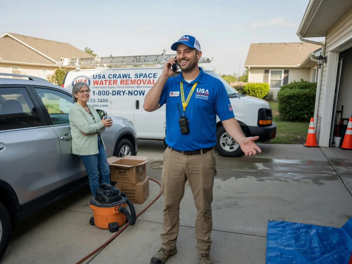 Crawl Space Water Removal Stillmore, GA FAQs